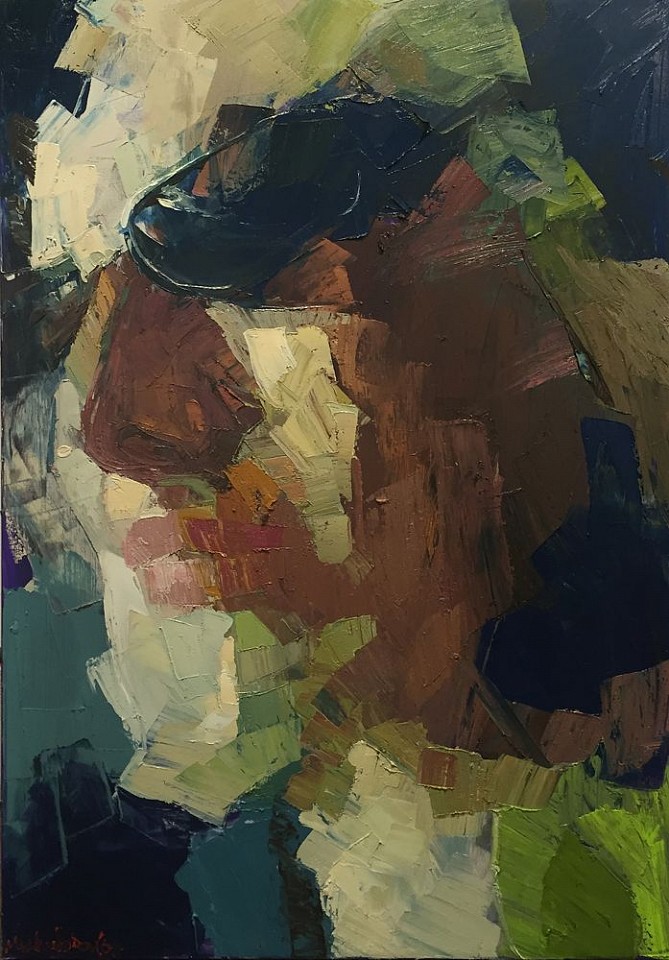 James Michalopoulos, Verginging On
Oil on Canvas, 39 x 27 in.
$11,500