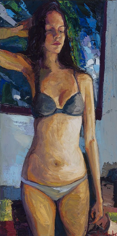 James Michalopoulos, Bathing Suited
Oil on Canvas, 48 x 24 in.
$11,863