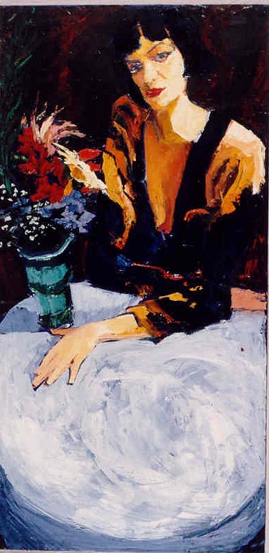 James Michalopoulos, Blue Gaze
Oil on Canvas, 48 x 24 in.
$12,000