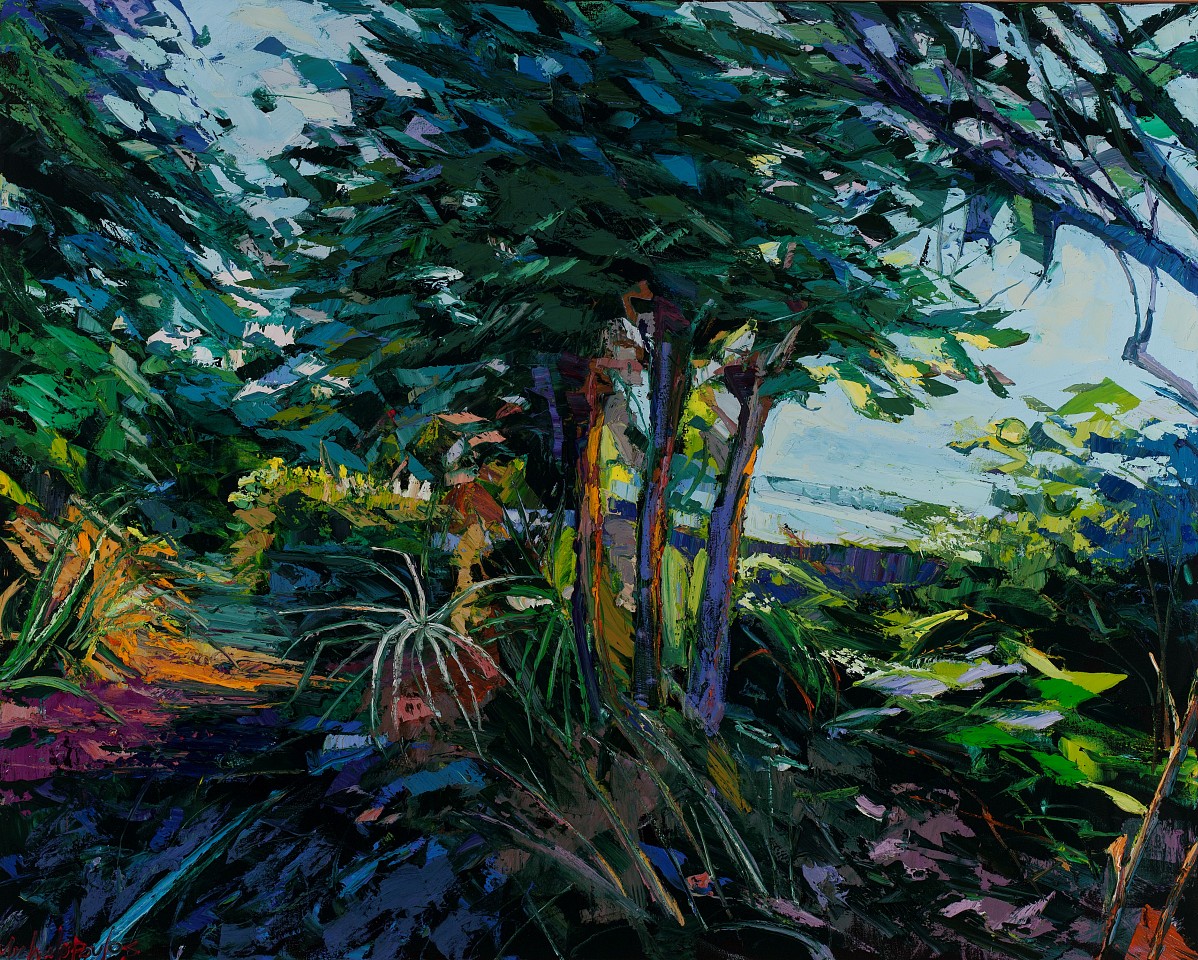 James Michalopoulos, Derrier La Relais
Oil on Canvas, 48 x 60 in.
$21,500