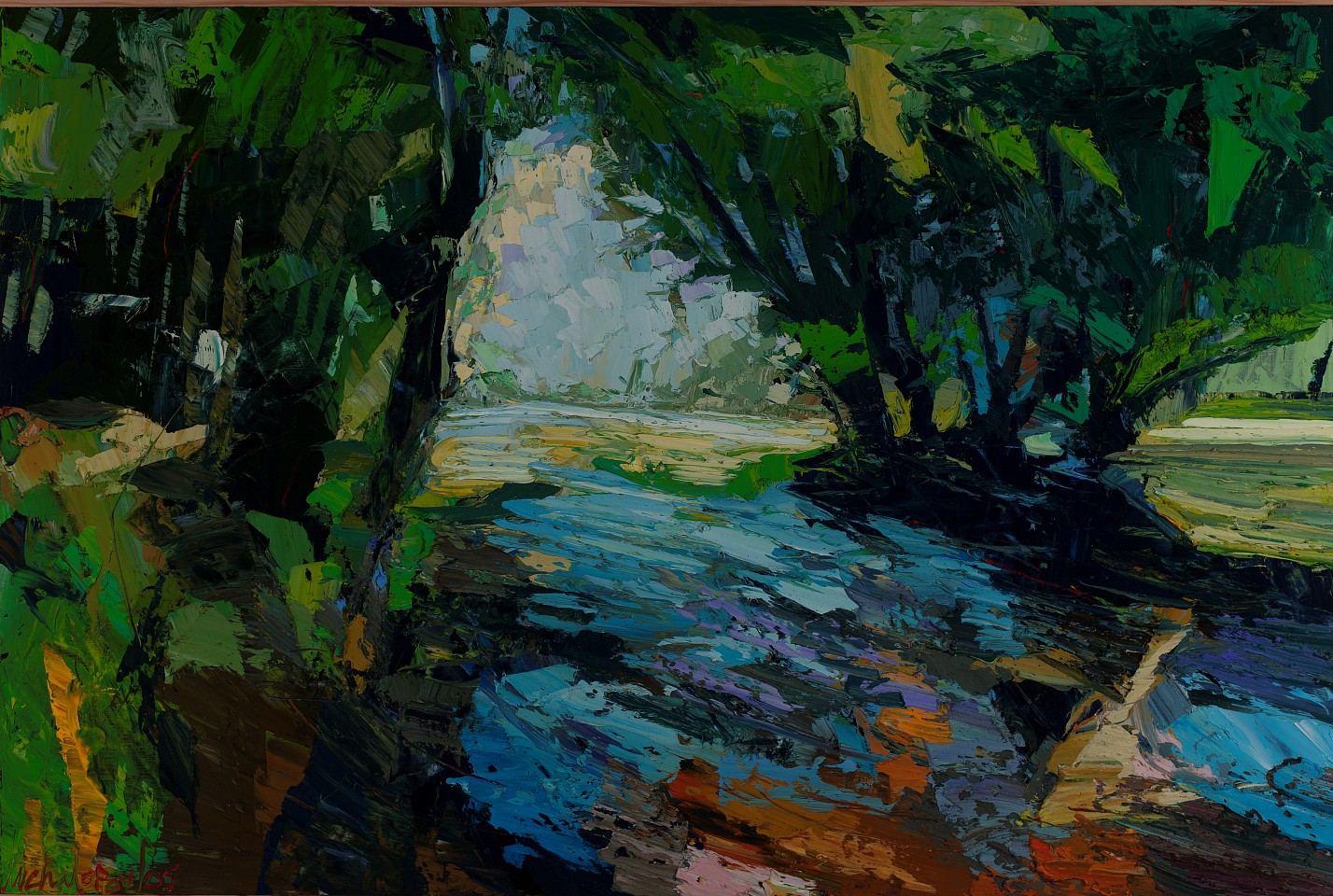 James Michalopoulos, Where Water Was Wetter
Oil on Wood, 40 x 60 in.
$21,500