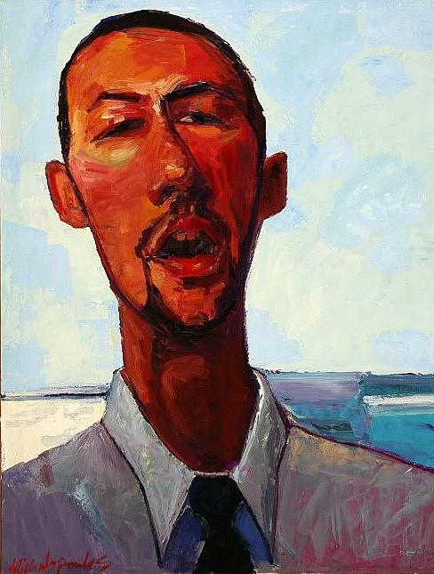 James Michalopoulos, Homme Pour Estelle
Oil on Canvas, 42 x 32 in.
$11,000