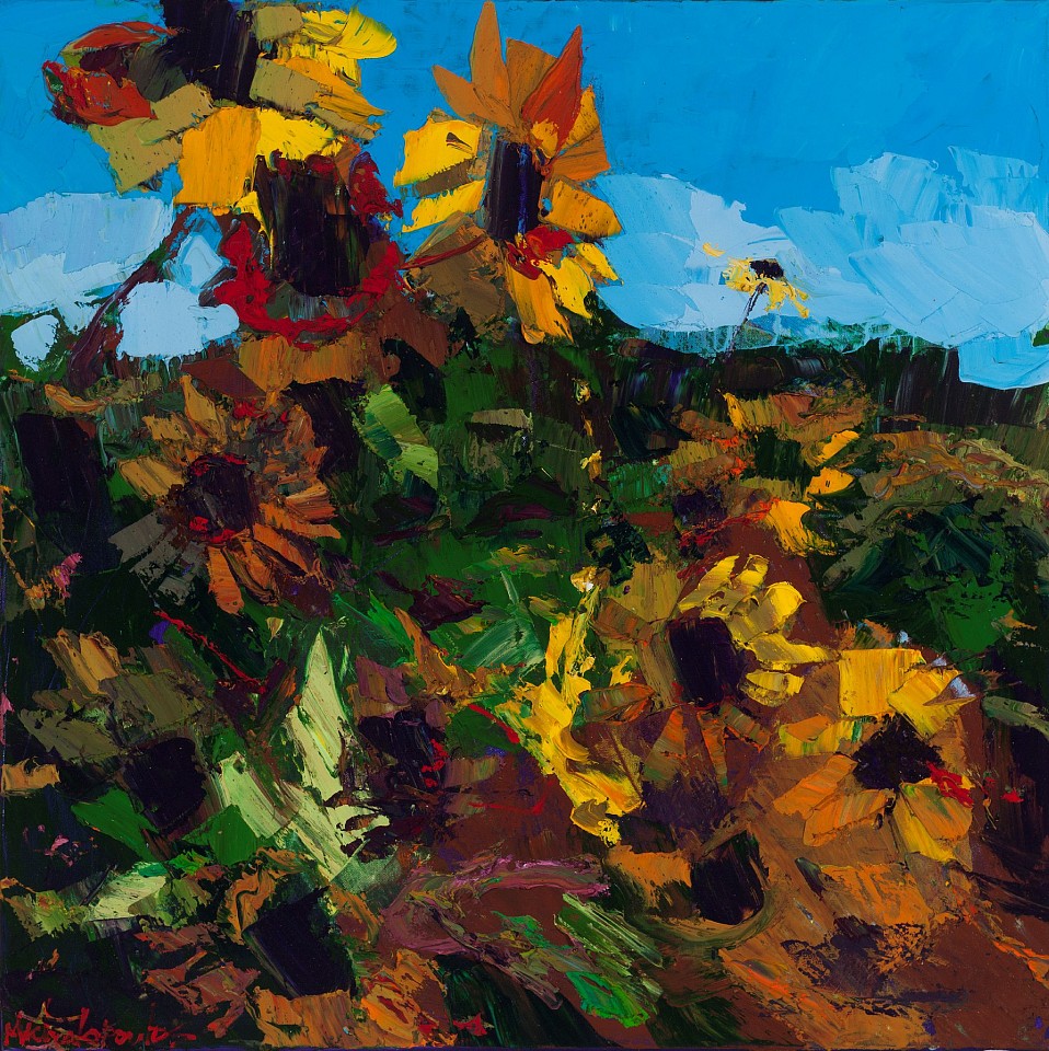 James Michalopoulos, Flower Box
Oil on Canvas, 31 x 31 in.
$9,700