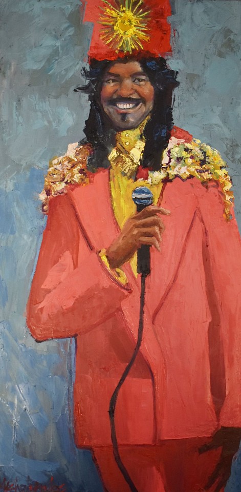 James Michalopoulos, Ernie K Doe'nt
Oil on Canvas, 48 x 24 in.
This work is currently on display at the Jazz Museum in New Orleans as a part of the "From the Fat Man to Mahalia: James Michalopoulos’ Music Paintings at the New Orleans Jazz Museum" Exhibition.
$11,222