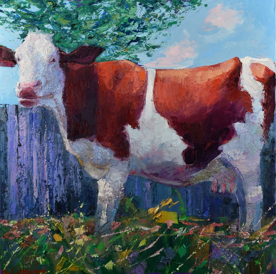 James Michalopoulos, SF 3 Side A Beef
Oil on Canvas, 40 x 40 in.
$9,426