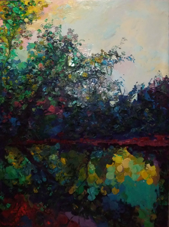 James Michalopoulos, Teal Trace
Oil on Canvas, 63 x 47 in.
$26,000