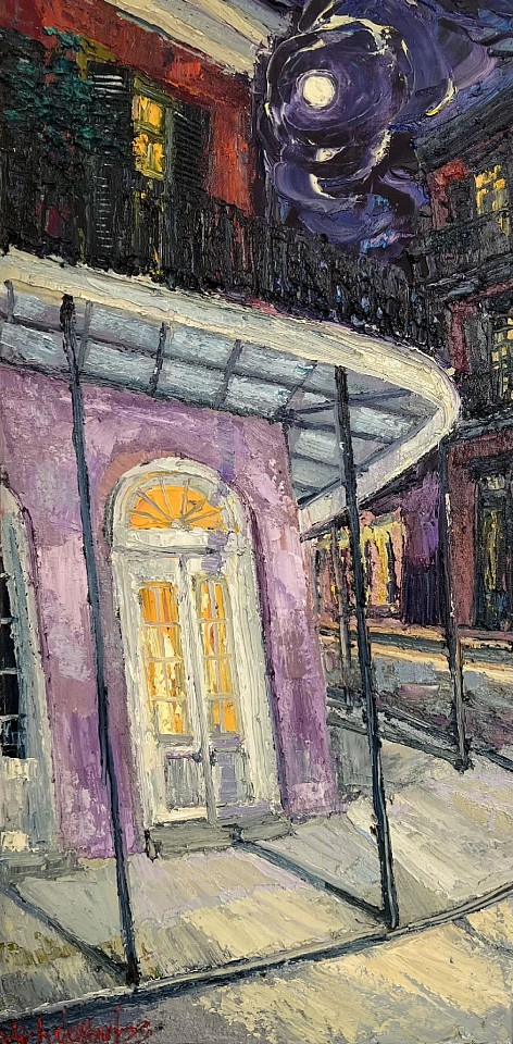 James Michalopoulos, Balconia
Oil on Canvas, 36 x 18 in.
$15,500