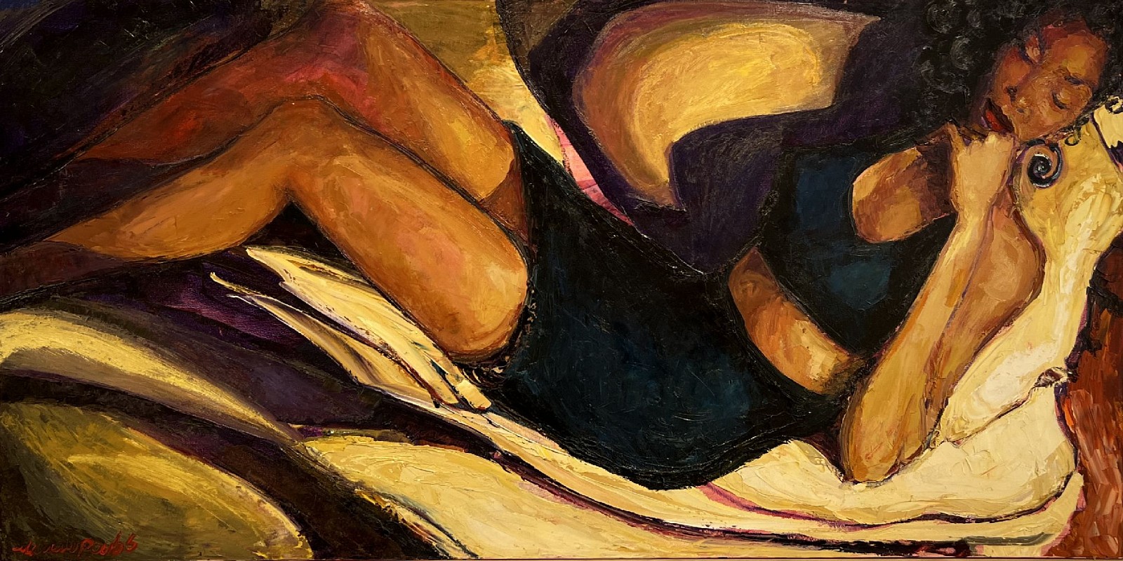 James Michalopoulos, Loungealopoulos
Oil on Canvas, 24 x 48 in.
$12,100