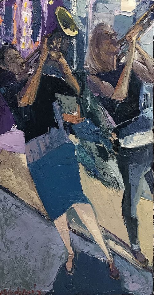 James Michalopoulos, Tootogether
Oil on Canvas, 30 x 15 in.
$9,200