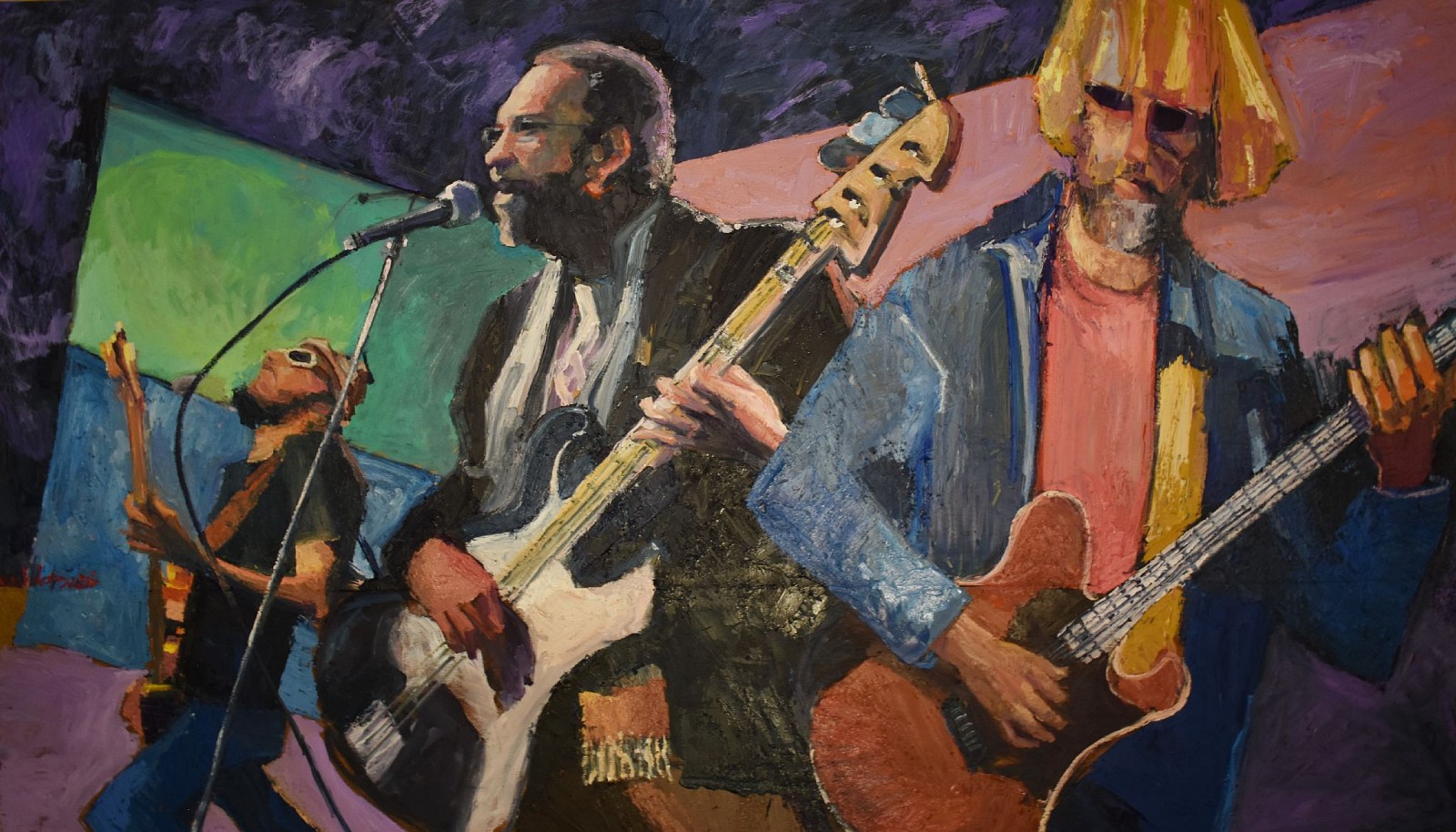 James Michalopoulos, George & Anders
Oil on Wood
$23,500