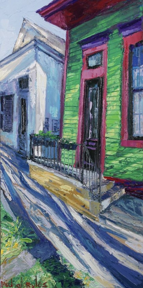 James Michalopoulos, Shaddy Side
Oil on Canvas, 48 x 24 in.
$14,250