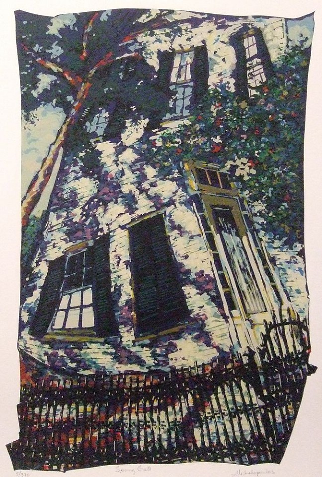James Michalopoulos, Spring Gate
Silkscreen on Paper, 34/ x 21/ in.
$1,200