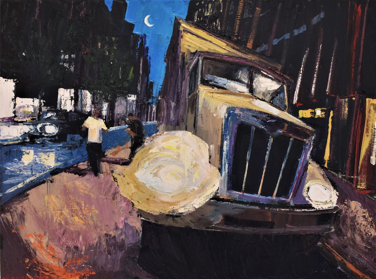 James Michalopoulos, Truck Stopped
Oil on Canvas, 30 x 40 in.
$12,000
