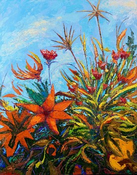 James Michalopoulos - Flower Orangement 59 x 47 $19,420
