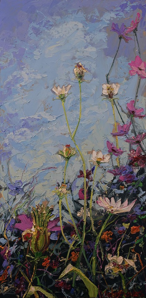 James Michalopoulos, Floral Majority 
48x24
$12,500