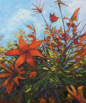 Flowers: Lurch To Church 48 x 39 in. $16,353