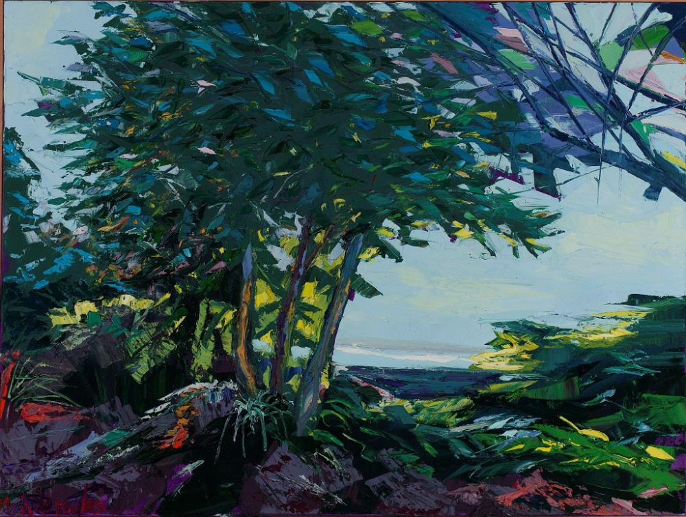 Gazing the Tranquil Blue Yonder