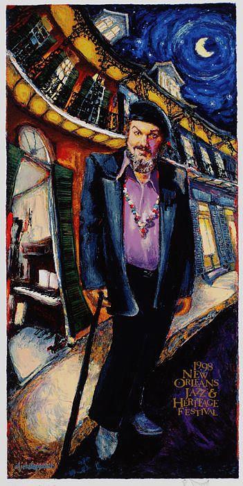 Jazz Fest 1998: Dr. John - signed and numbered