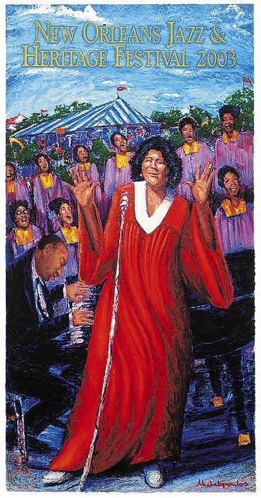 Jazz Fest 2003: Mahalia Jackson - unsigned