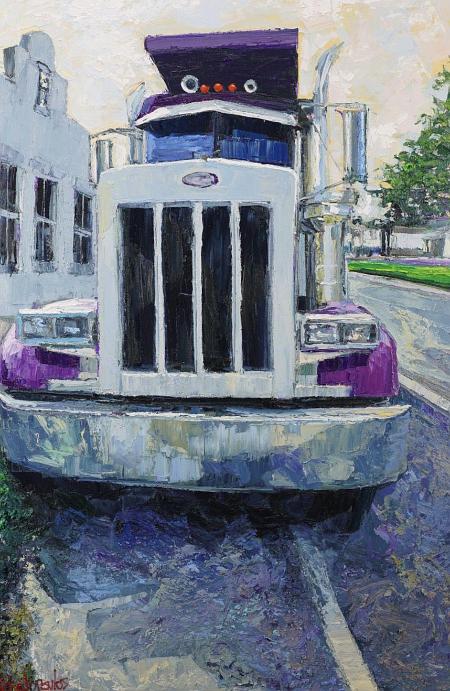 Two Eyed Two Horned Purple People Eater