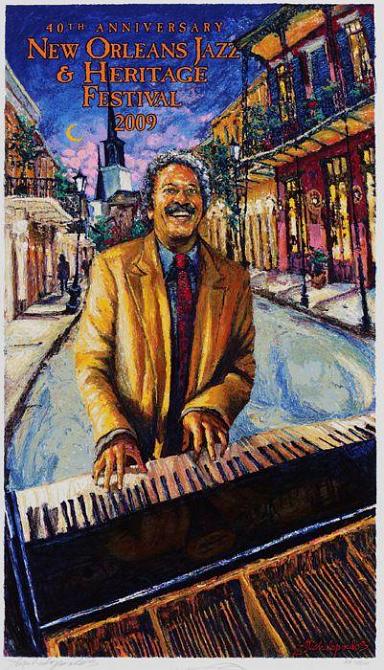Jazz Fest 2009: Allen Toussaint "Toussainctified" - signed