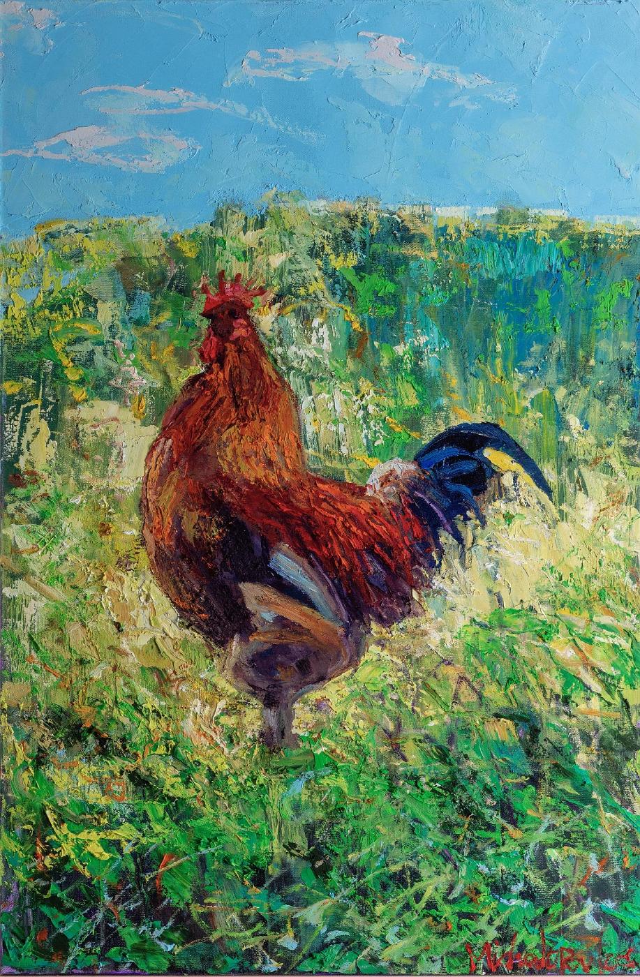 Cock-a-doodle-does-not